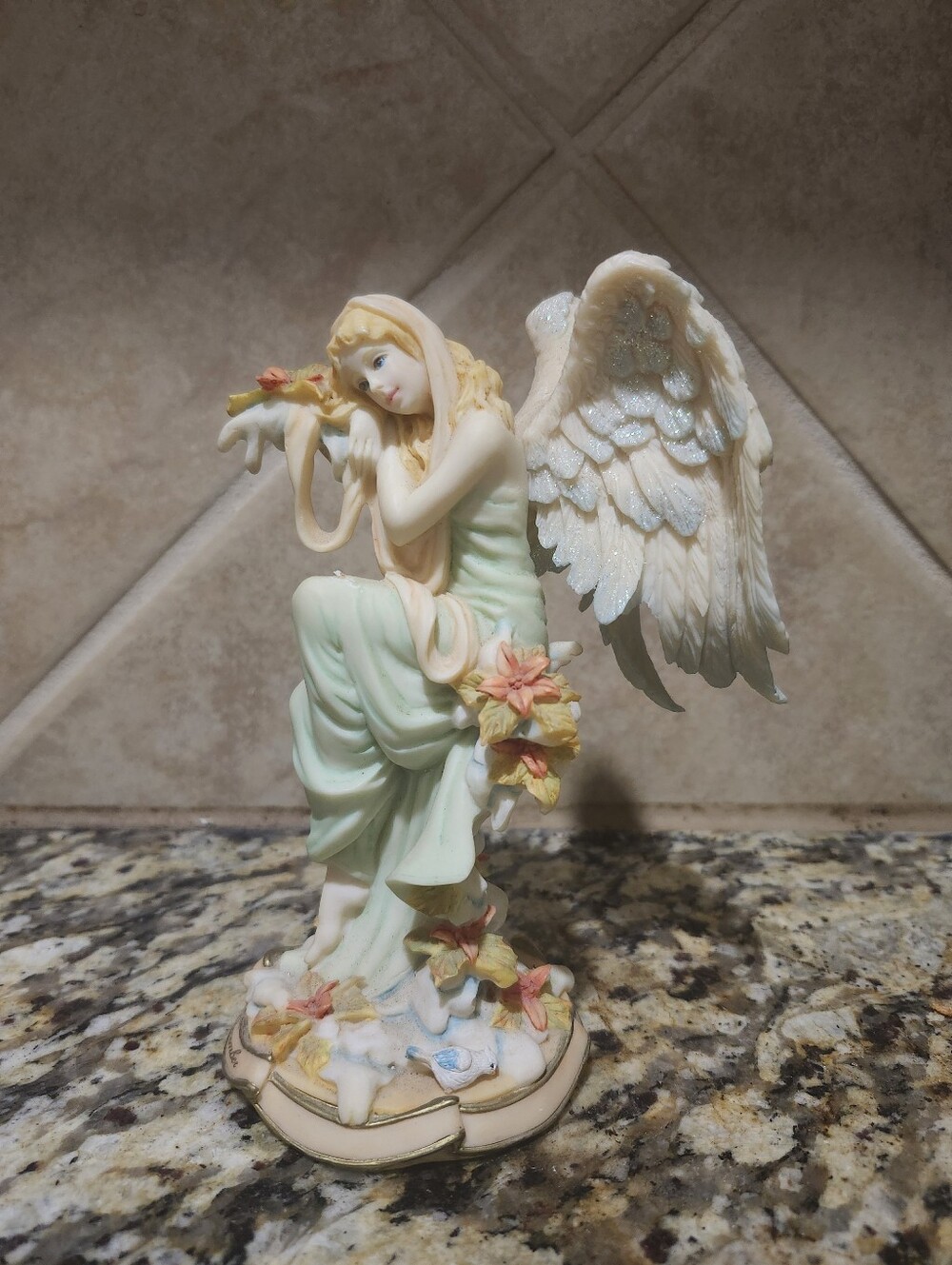 Romans Celebration Month Angel December Figurine